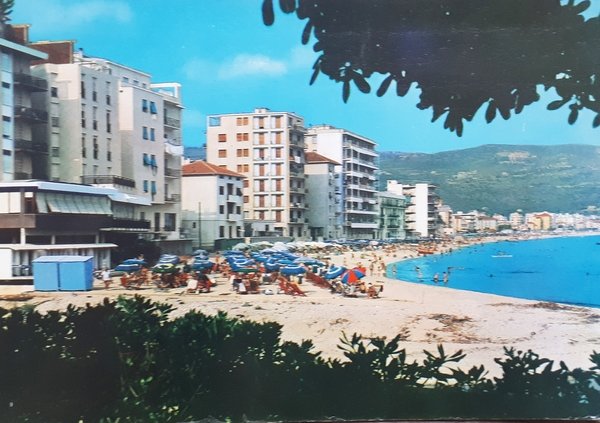 Cartolina - Riviera delle Palme - Pietra Ligure - Spiaggia …