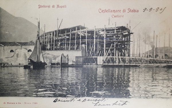 Cartolina - Dintorni di Napoli - Castellammare di Stabia - …