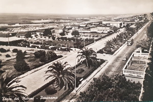Cartolina - Forte dei Marmi - Panorama - 1953