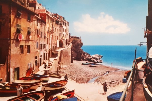 Cartolina - Riomaggiore - Scorcio panoramico - 1971