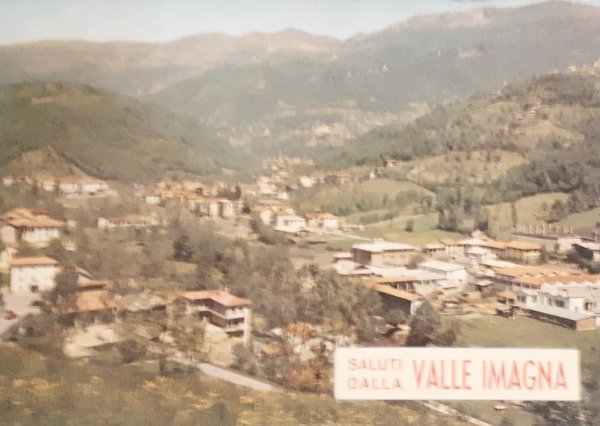 Cartolina - Saluti dalla Valle Imagna - 1970