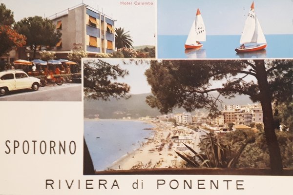 Cartolina - Spotorno - Riviera di Ponente - 1960 | Immagine principale