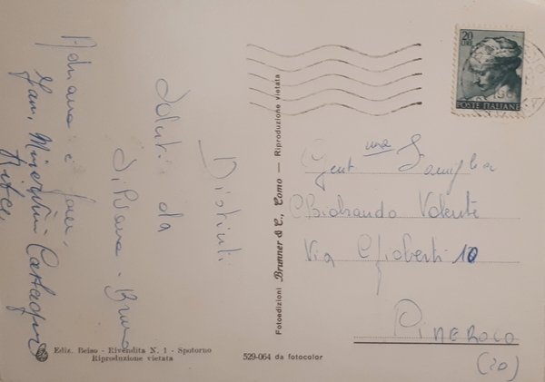 Cartolina - Spotorno - Riviera di Ponente - 1960 | Immagine Gallery 2