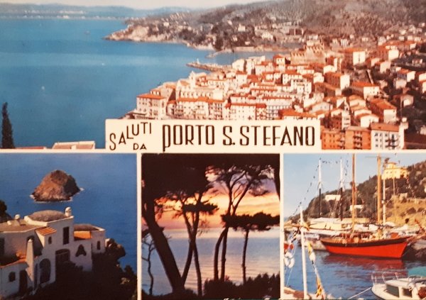 Cartolina - Saluti da Porto S. Stefano - 1969 | Immagine principale