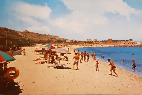 Cartolina - San Vito Lo Capo - Spiaggia - 1972