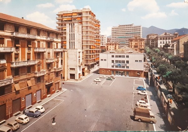 Cartolina - Sestri Ponente - Piazza A. Oriani - 1960 …