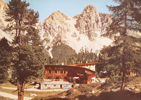 Cartolina - Dolomiti - Alpe di Fanes - Rifugio Fanes …