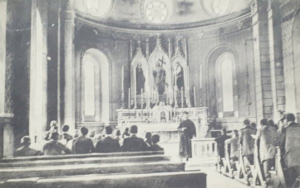 Cartolina - Giaveno - Cappelle dell'Istituto Professionale Pacchiotti - 1912