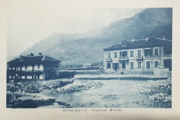 Cartolina - Bussoleno - Frazione Moletta - 1900 ca.