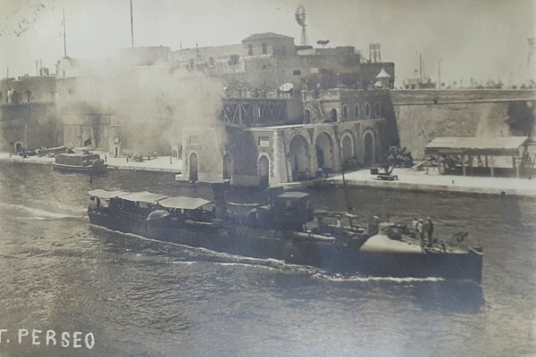 Cartolina - Marina Militare - T. Perseo - 1910