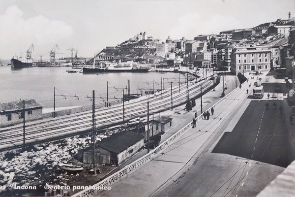 Cartolina - Ancona - Scorcio panoramico - 1960 ca.