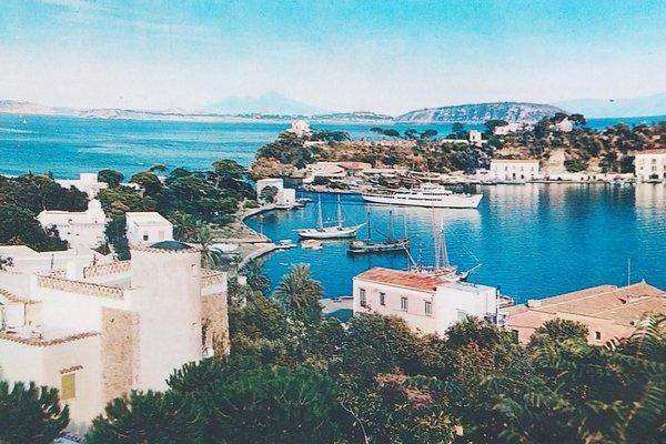 Cartolina - Ischia - Angolo suggestivo del porto - 1950 …