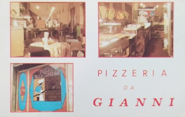Cartolina - Pubblicitaria - Pizzeria da Gianni - Torino - …