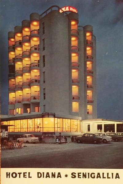 Cartolina - Hotel Diana - Senigallia ( Ancona ) - …