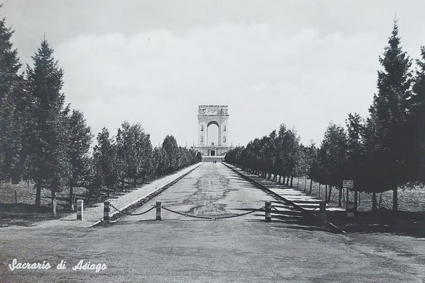 Cartolina - Sacrario di Asiago - 1959