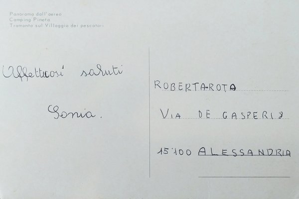 Cartolina - Lignano - Camping Pineta - 1970 ca.