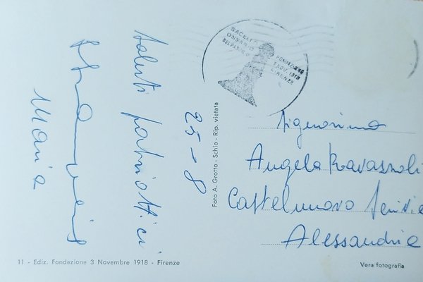Cartolina - Monte Pasubio - Sacello Ossario - 1950 ca.