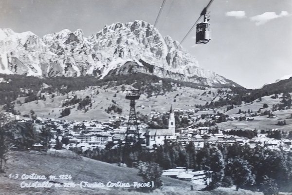 Cartolina - Cortina - Cristallo - Funivia Cortina Pocol - …