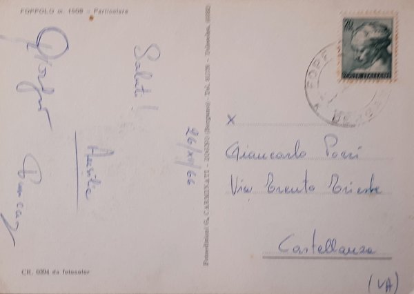 Cartolina - Foppolo m. 1508 - Particolare - 1966 | Immagine Gallery 2