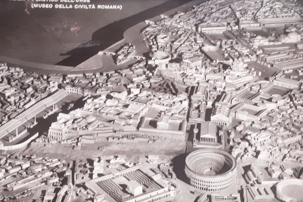 Cartolina - Roma - Plastico dell'Urbe - Museo della Civiltà …
