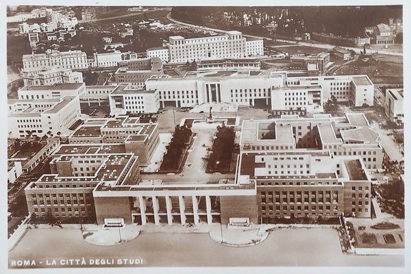 Cartolina - Roma - La Città degli Studi - 1940 …