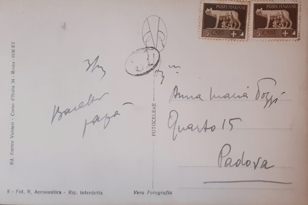 Cartolina - Roma - La Città degli Studi - 1940 …