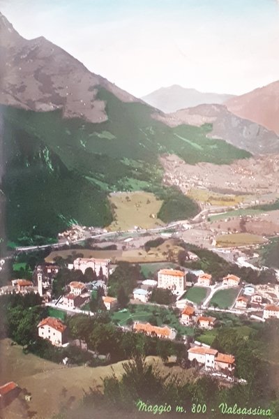 Cartolina - Maggio - Valsassina - 1961