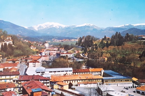 Cartolina - Biella - Imbocco Valle Cervo - 1990