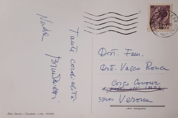 Cartolina - Cavalese - Panorama - 1970