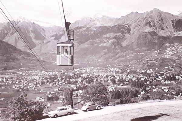 Cartolina - Merano - Funivia Avelengo - 1962