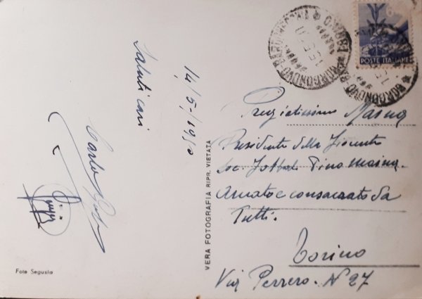 Cartolina - Bardonecchia - Panorama - 1960