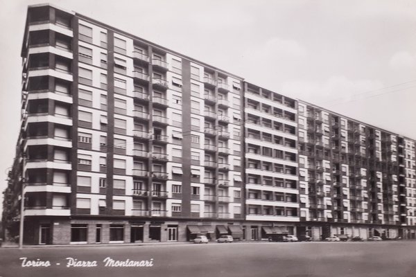 Cartolina - Torino - Piazza Montanari - 1968