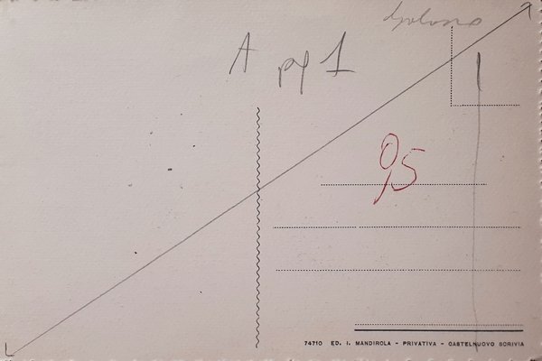 Cartolina - Castelnuovo Scrivia - Villa De Angelis e Casa …