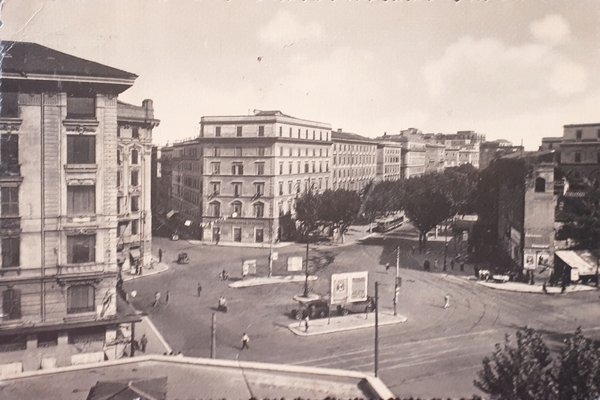 Cartolina - Roma - Piazza Fiume - 1950
