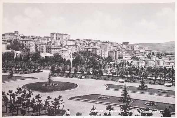 Cartolina - Potenza - Panorama visto da Montereale - 1957