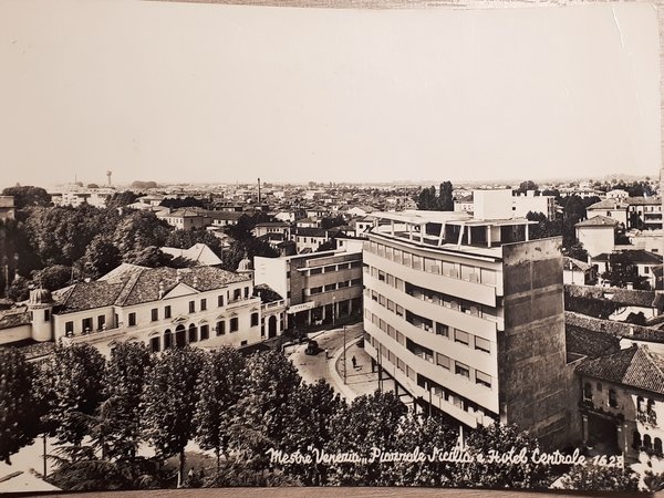 Cartolina - Mestre ( Venezia ) - Piazzale Sicilia e …