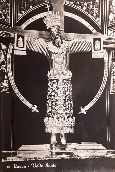 Cartolina - Lucca - Volto Santo - 1950 ca.