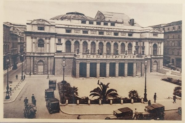 Cartolina - Roma - Teatro Reale dell'Opera - 1930 ca.