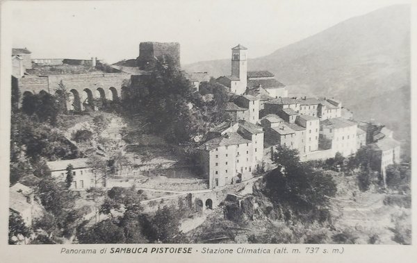 Cartolina - Panorama di Sambuca Pistoiese - Stazione Climatica - …