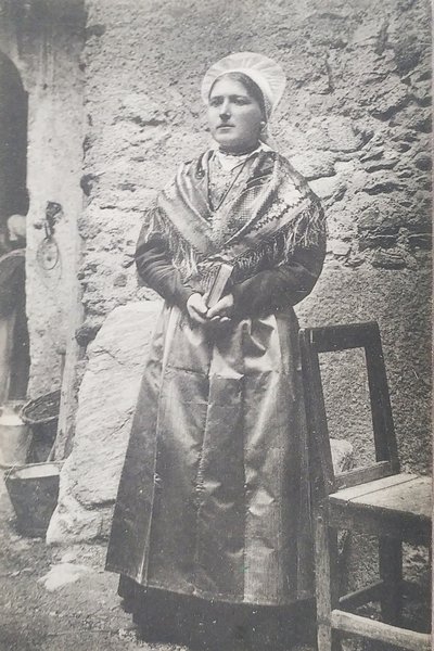 Cartolina - Costume di Chiomonte - Val Riparia - 1918 …