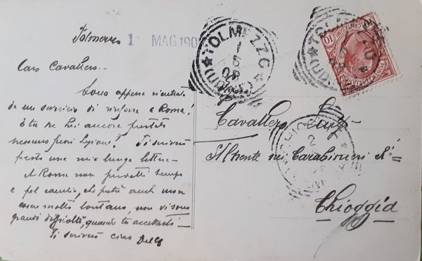 Cartolina - Roma - Palazzo di Giustizia - 1904