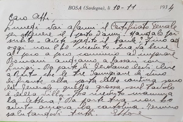 Cartolina - Pubblicitaria - Fratelli Sacco Costa - Tessuti - …