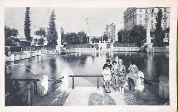 Cartolina - Roma - Piazza Mazzini - 1933