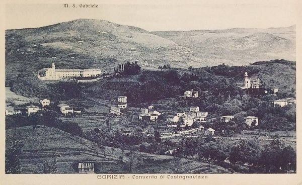Cartolina - Gorizia - Convento di Castagnevizza - 1910 ca.