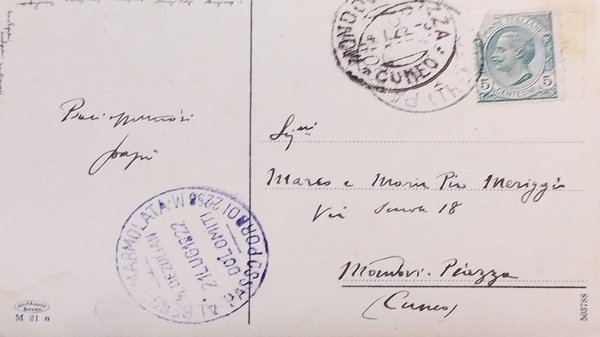 Cartolina - Kurort Meran in Sudtirol - 1922