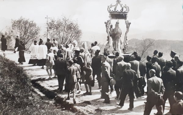 Cartolina - Consacrazione Santuario di Montelungo - La Processione 8 …