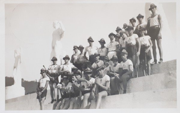 Cartolina - Fotografia - Campo Dux - Roma - 1930 …