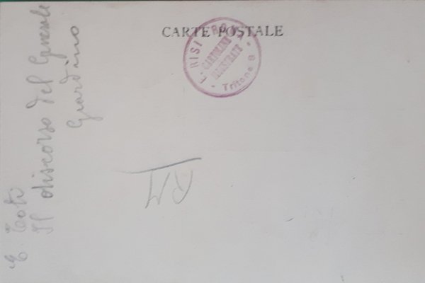 Cartolina - Fotografia - Il discorso del Generale Giardino - …