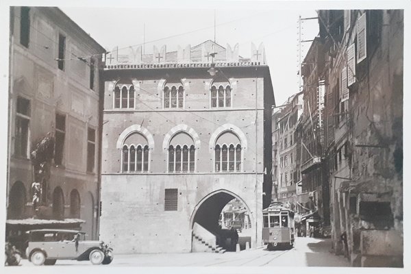 Cartolina - Genova - Palazzo S. Giorgio - 1940 ca.