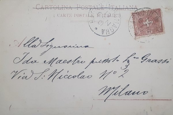 Cartolina - Casentino - La Verna - 1901 | Immagine Gallery 2